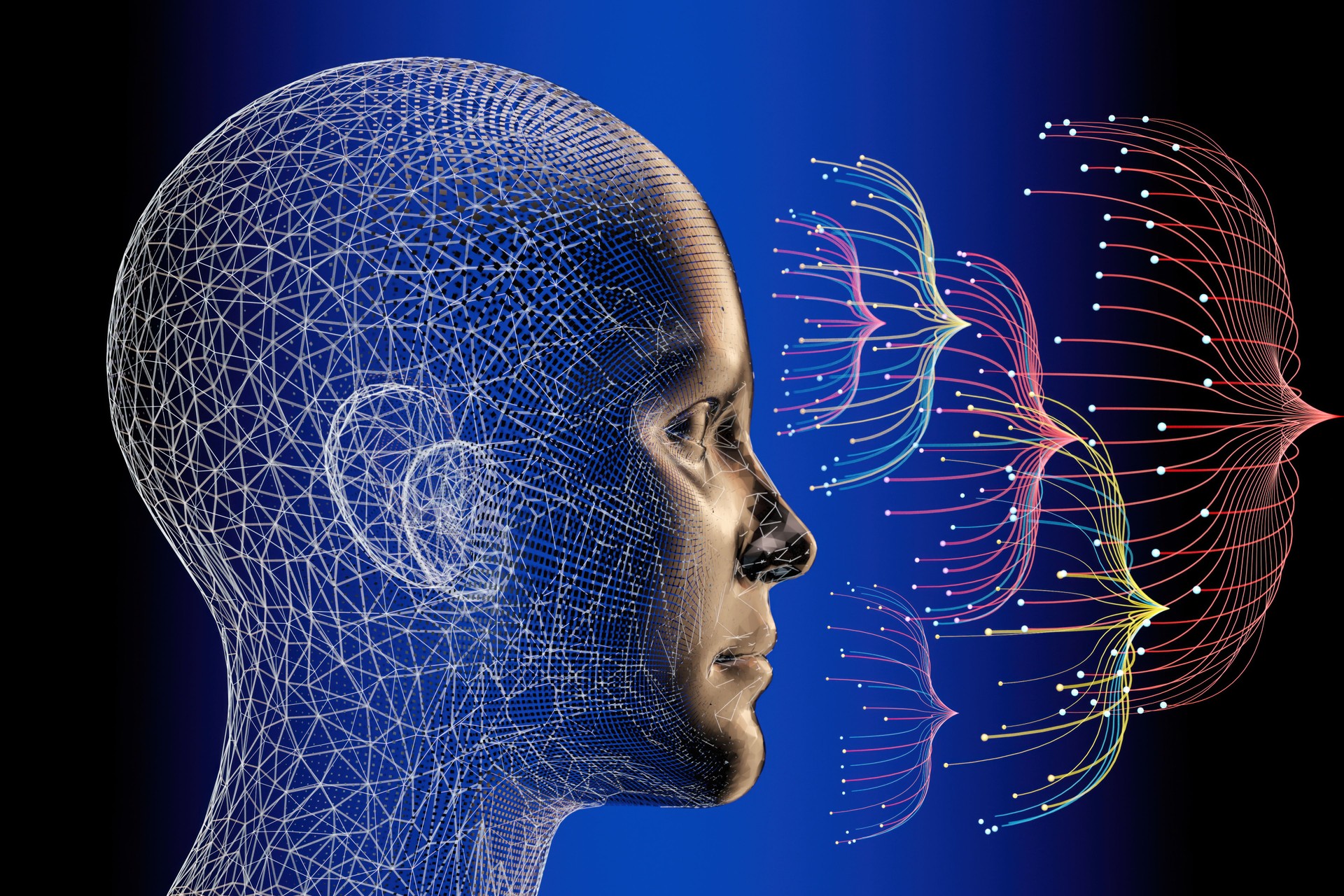 Artificial Intelligence and Data Visualization in Human Head